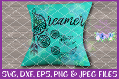 Dreamer SVG * Nursery SVG * Bohemian SVG * Dreamcatcher SVG * Boho Feather SVG * Dream Catcher SVG * Tribal Arrow SVG * Native American SVG * Product Image 1