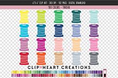 Sewing Thread Clip Art - 100 Clip Art Graphics Product Image 1