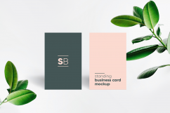 Standing Business Card Mockup Product Image 5