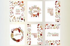 Thanksgiving Cards, Happy Thanksgiving Cards, png and vector Product Image 1