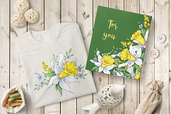 Sunny Flowers – spring clip art Product Image 2