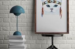 Watercolor Cats.Animal creator Product Image 12