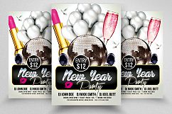New Year Party Flyer Product Image 1