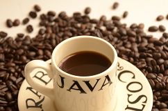 Espresso Cup of Coffee and Costa Rica Arabica Beans Product Image 6