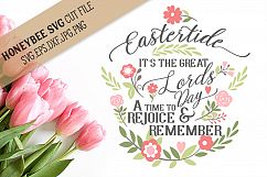 Eastertide the Great Lords Day SVG Cut File Product Image 1