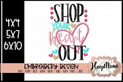 Shop Your Heart Out - Thanksgiving Embroi Product Image 1