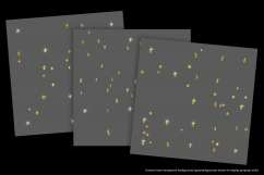 Sparkly Gold Confetti (Sparse) - transparent backgrounds Product Image 5