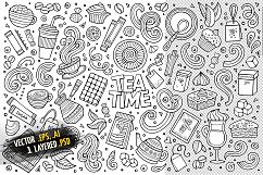Tea Time Objects &amp; Symbols Set Product Image 3