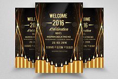Happy New Year Celebration Flyer Product Image 1