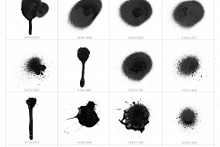 Only Ink &amp; Marble Backgrounds Bundle Product Image 27