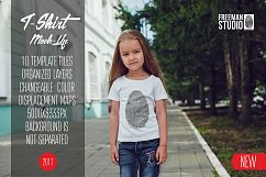 Kids T-Shirt Mock-Up Vol.8 2017 Product Image 1