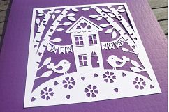 New home paper cut SVG / DXF / EPS files Product Image 2