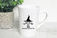 Salem Massachusetts SVG Cut File - Halloween SVG DXF EPS PNG Product Image 5