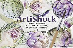 ArtiShock Watercolor Design set Product Image 1