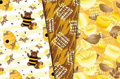 Bee a bear digital pattern Product Image 5