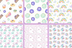 Cakes &amp; Unicorn. Tasty Clip art Product Image 9