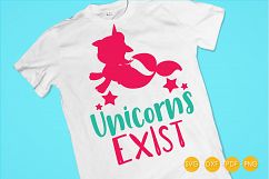 unicorn-mermaid cutting files svg, dxf, pdf, eps included - cut files for cricut and silhouette - Cutting Files SG Product Image 4