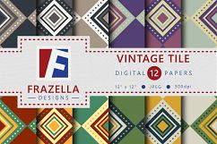The ULTIMATE Digital Paper Collection Retro Edition Vol. 2. Product Image 11