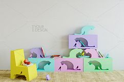 Kids Wall &amp; Frames Mockup - BUNDLE Product Image 17