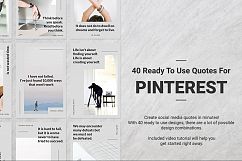 40 Pinterest Quotes  Product Image 4