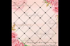 16 Seamless Black Minimalist Dot Overlay Transparent Papers Product Image 4