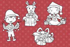 Santa&#039;s Workshop Digital Stamps Product Image 4