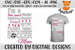 Soccer Mom SVG - Silhouette - Cricut - Scan n Cut Product Image 1