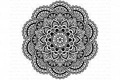  Mandala SVG DXF, Mandala Drawing, Mandala SVG files. Product Image 2