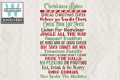 Christmas SVG - Christmas Rules Product Image 1