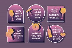 Wine Lover Badges Product Image 1