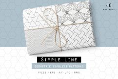 Simple Line Geometric Patterns Product Image 1