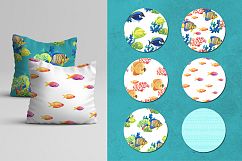 Sea World watercolor collection Product Image 4