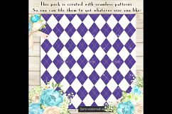100 Seamless Argyle Digital Papers, Geometric Pattern Product Image 2