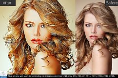 Real Painting Photoshop Action Product Image 5