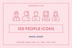 Line Icons - People Product Image 1