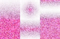 24 Pink Square Patterns (AI, EPS, JPG 5000x5000) Product Image 4