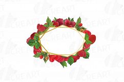 Raspberry frames watercolor clip art pack, Raspberry fruit Product Image 7
