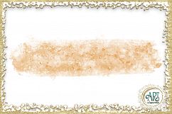 Apricot Peach Glitter Brush Strokes 24 PNG clipart Splashes  Product Image 7