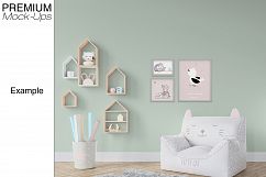 Kids Room - Wall &amp; 90 Custom Frames Product Image 14