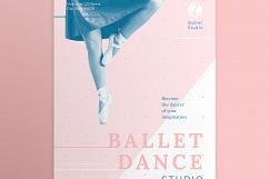 Ballet Dance Studio Design Templates Bundle Product Image 9
