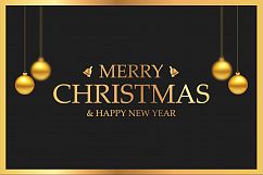 Luxury Christmas greeting card Product Image 1