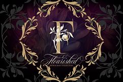 FLOURISHED VECTOR MONOGRAM COLLECTION Product Image 1