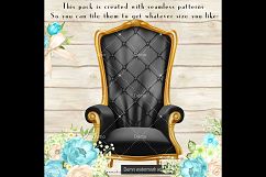 100 Vintage Armchair Clip Arts, Antique, Retro, Royal Product Image 4