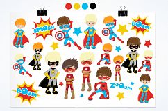 Superhero Boys  graphics and illustrations Product Image 2