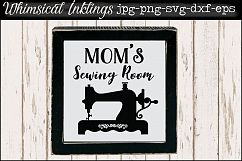 Moms Sewing Room SVG Product Image 1