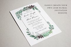 Watercolor Floral Design Kit 2 Product Image 5