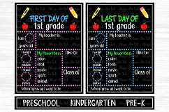 First day of school svg, Chalkboard svg, Back to school Product Image 2