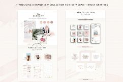 PSD for Instagram + Brush graphics Product Image 2