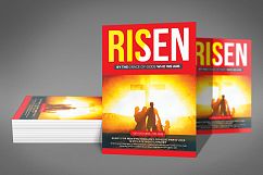 Easter Sunday Risen Flyer Product Image 2