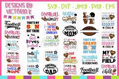 Football Bundle, American Football SVG Cut Files Product Image 1